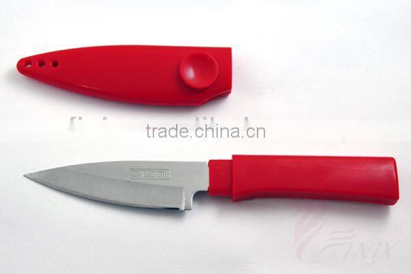 small fine stainless steel tomato vegetable kitchen fruit knife