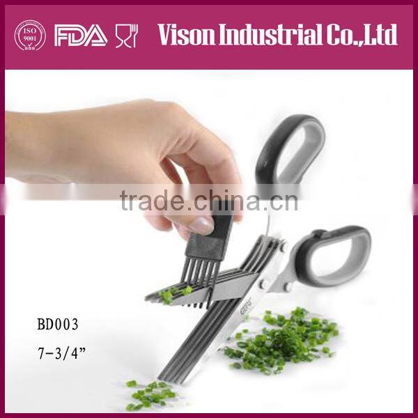 New Design Kitchen Herb Scissors with cover