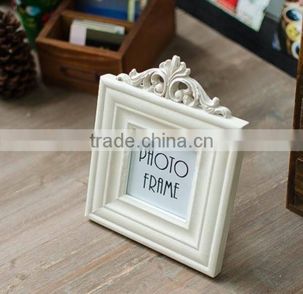 Picture Photo Frame/ White Wooden Photo Picture Frame