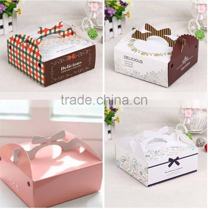 Christmas Cheese Cake Box Pastry Box Mousse Box