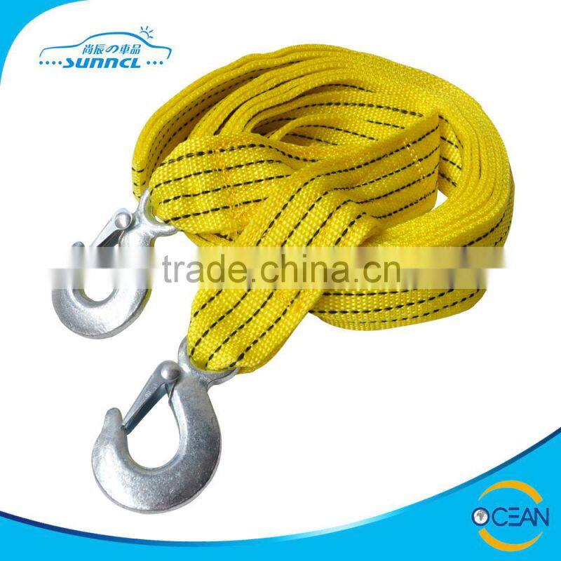 Custom Made Luggage Strap , Car Heavy Duty Elastic Tow Rope