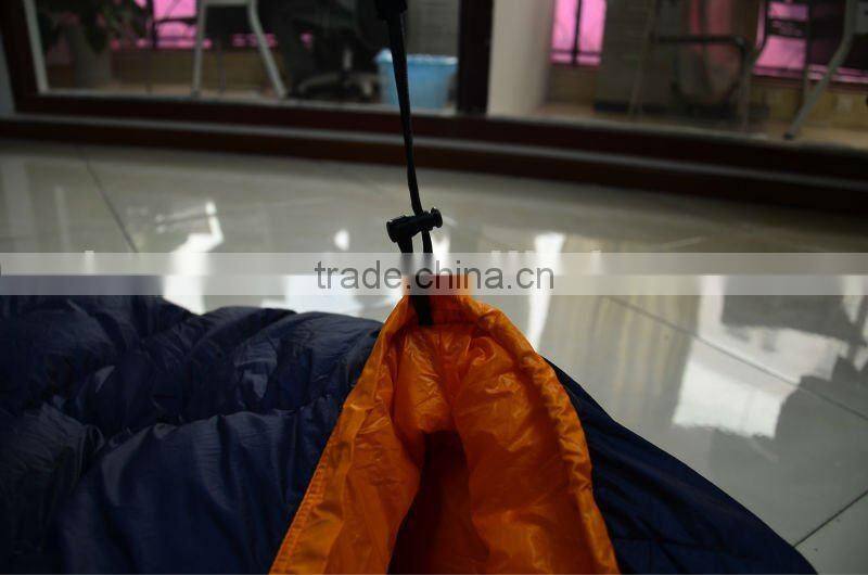 Nylon white goosedown sleeping bag