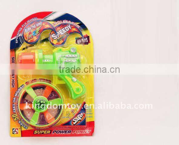 flying disk spinning top toy