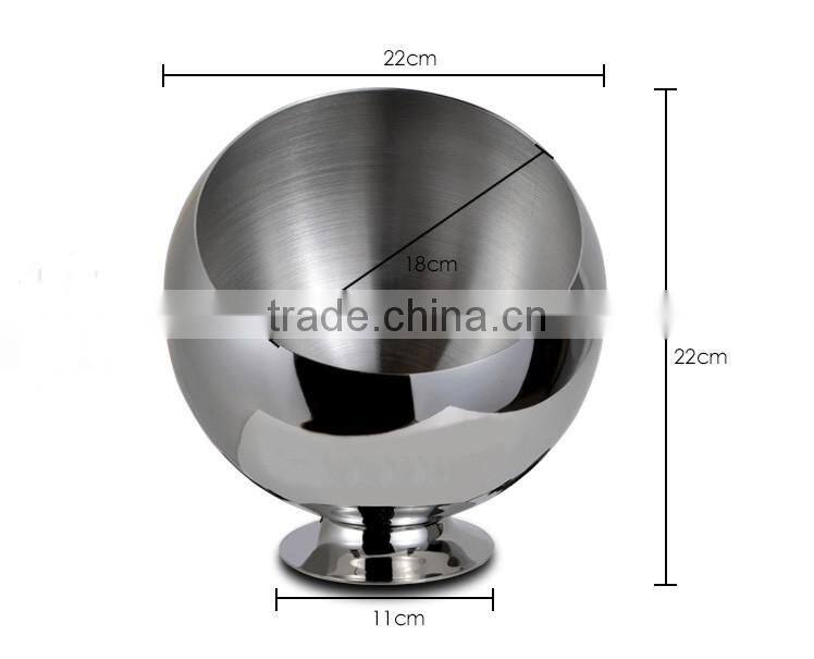 Stainless steel double wall round bowl set stainless steel mixing bowls