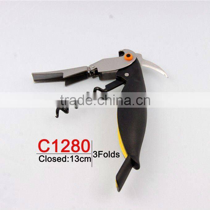 cheap bottle opener can opener wine opener metal bottle opener beer promotion cork remover(C1280)