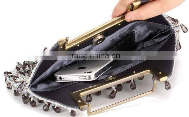 2015 new style fashion ladies beaded evening bags