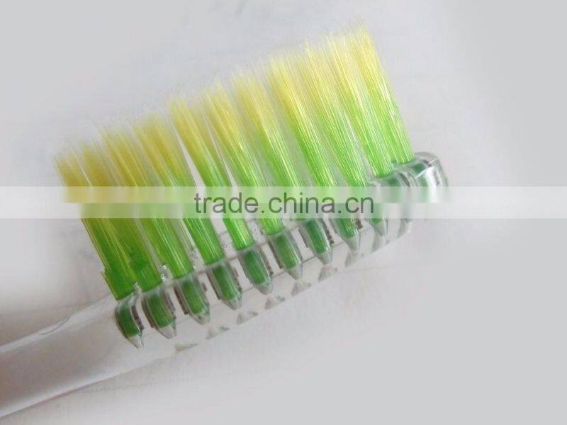 Two layer and Gemini filament for toothbrush making, dyed color PBT double tapered Bristle