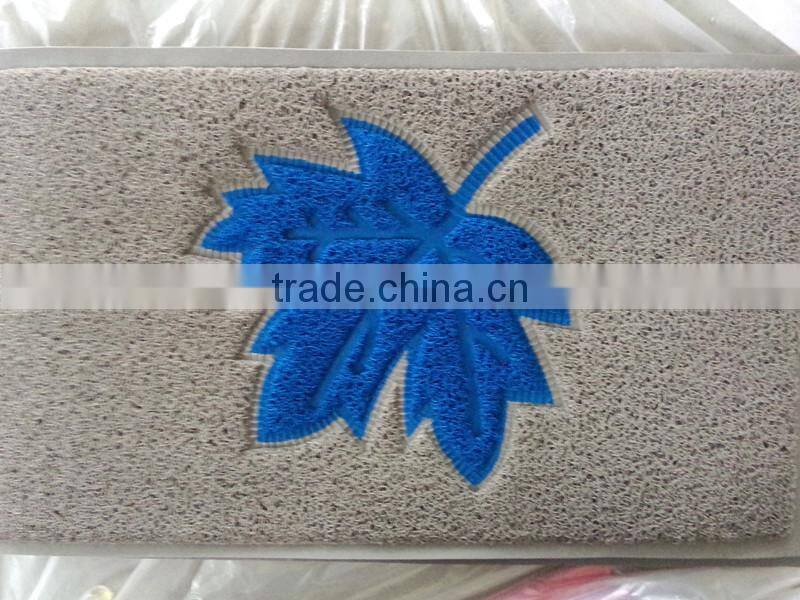 cheap new shape pvc outdoor mat from factory