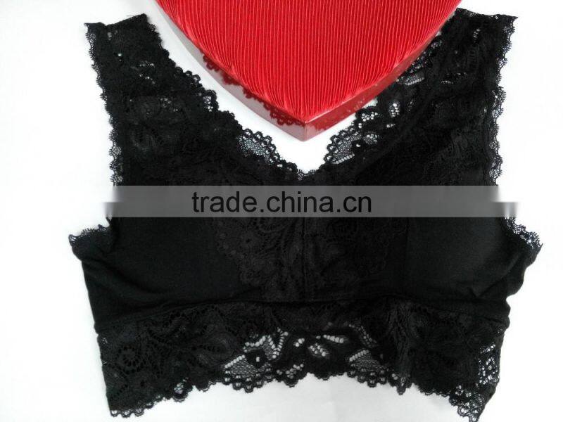 Sexy lady Lace Crop Top underwear bra