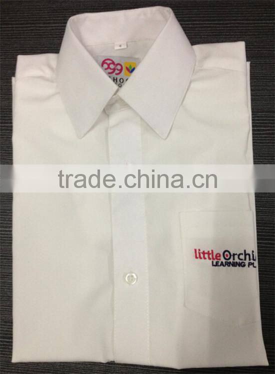 Girls boys shirts school uniform shirts white schools shirts for kids
