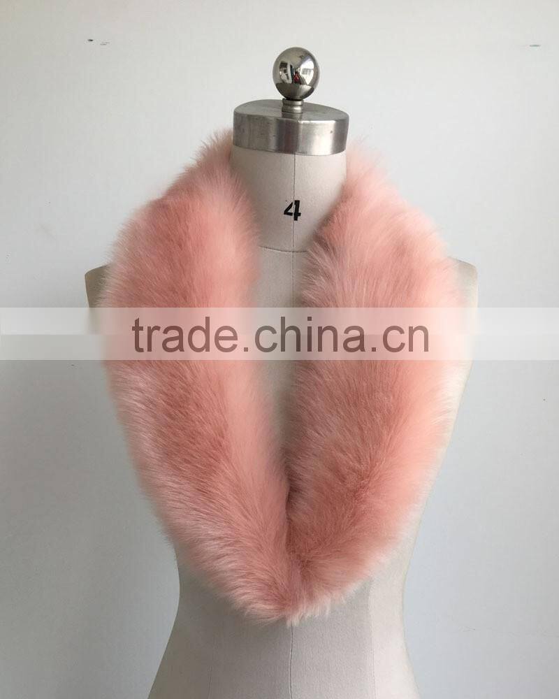2016 new product Europe style multicolor faux fur scarf woman collar