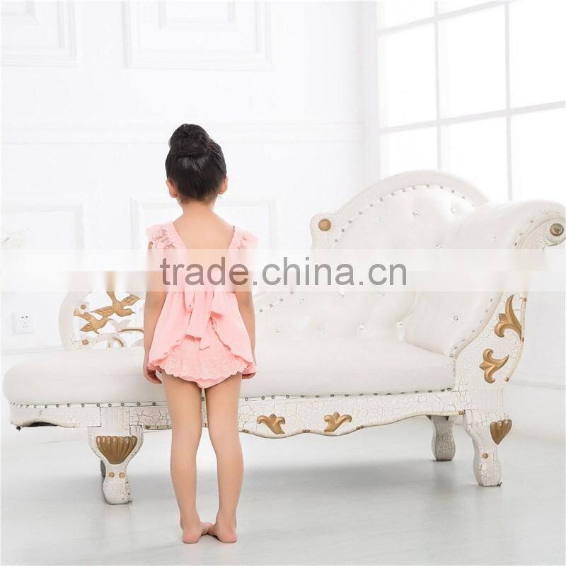 2017 New style baby romper set lace baby clothes bulk wholesale kids clothing