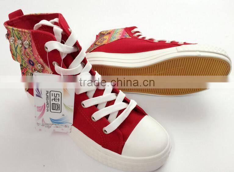 GZY Wholesale Fashion new model Women Canvas out of stock shoes