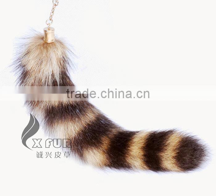 CX-R-13 Promotional Gift 2014 New Items Raccoon Tails Key Chains