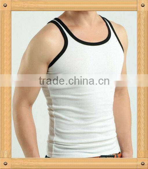 good quality custom men's vest cotton wholesale manufacture China