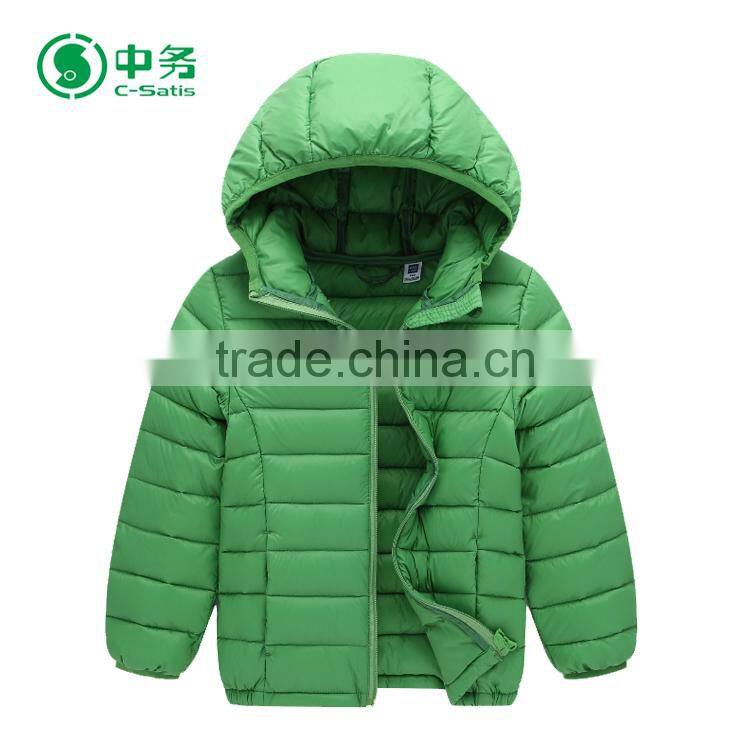 High Quality Multi Color Boys Clothing Lightweight Kids Winter 90% Down 10% Feather Jacket