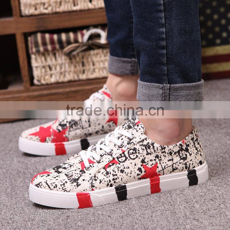 New style comfortable mens breathable canvas shoes wholesale
