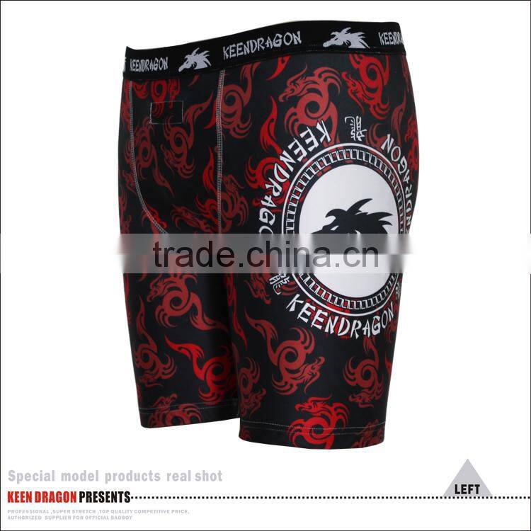 4 needles 6 threads superior comfort wholesale custom compression shorts