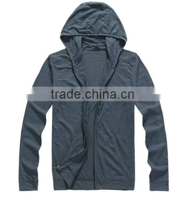Bulk plain wholesale slim fit custom hoodies for men