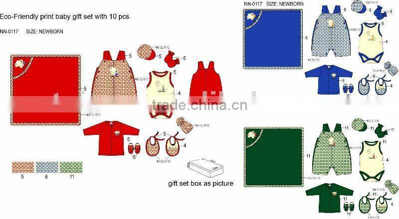 High Quality 6pcs Newest Pretty Baby Clothing Set Baby Gift Box Set for Newborn Wholesale