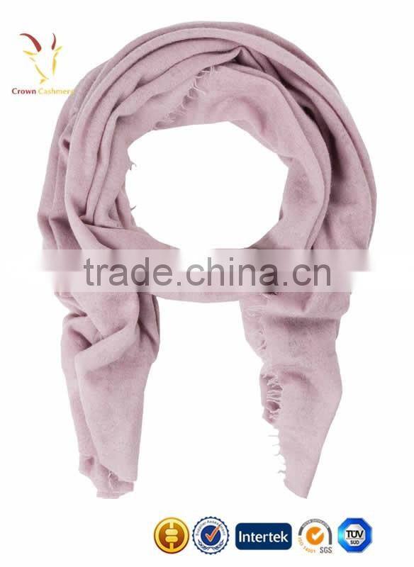 Knitted Lady Printed Cashmere Wool Scarf