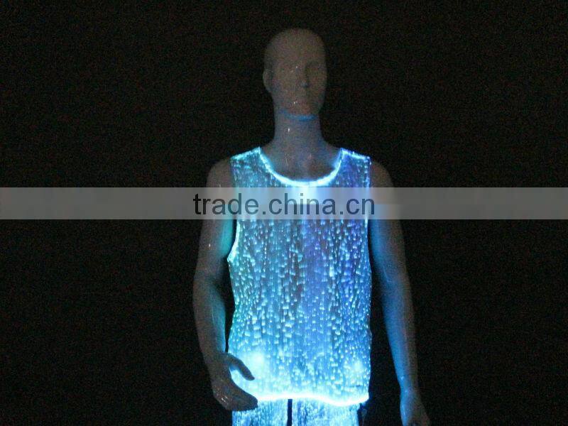 flashing gym stringer vest for men