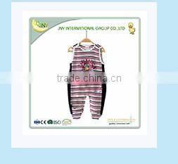 Wholesale plain cotton white baby onesie and jumpsuit