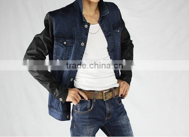 Professional Jeans Manufacturer Fashion Washed Mens Jacket