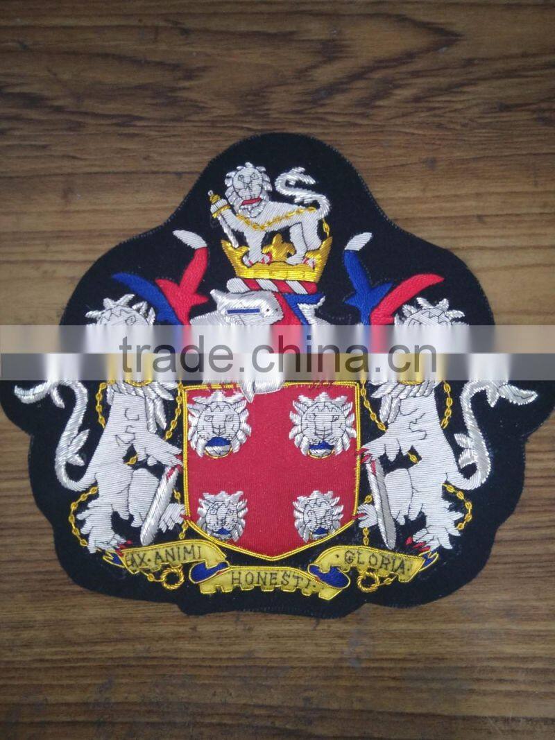 Hand Embroidery Flag Hand Embroidery Flag Badge