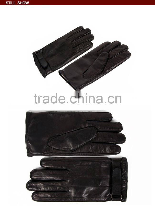 2014 new design wholesale man leather gloves
