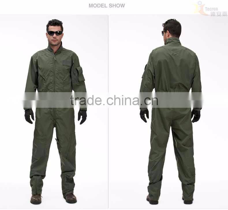 2016 Juqian custom anti-static protiective clothing airline military pilot uniform design