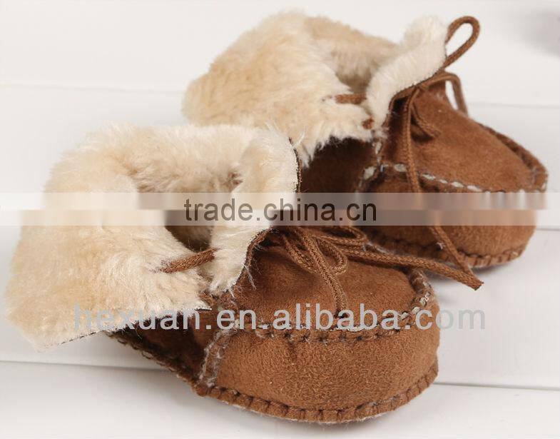 2016 New Soft sole baby leather shoes