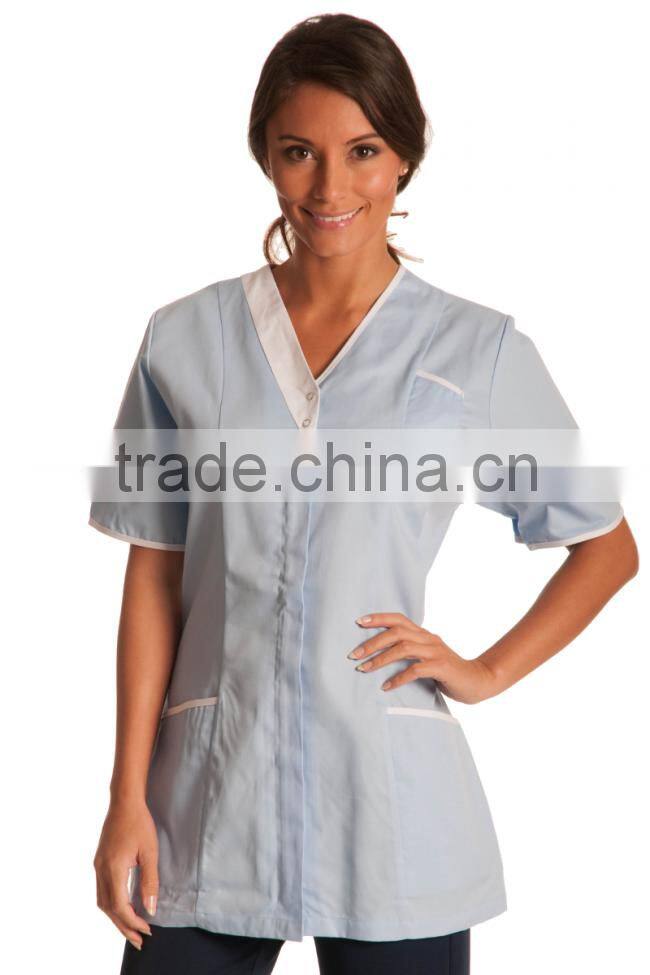 Wholesale custom made Fashionable Hospital Nursing Medical Uniform Design Comfortable cotton hospital scrubs