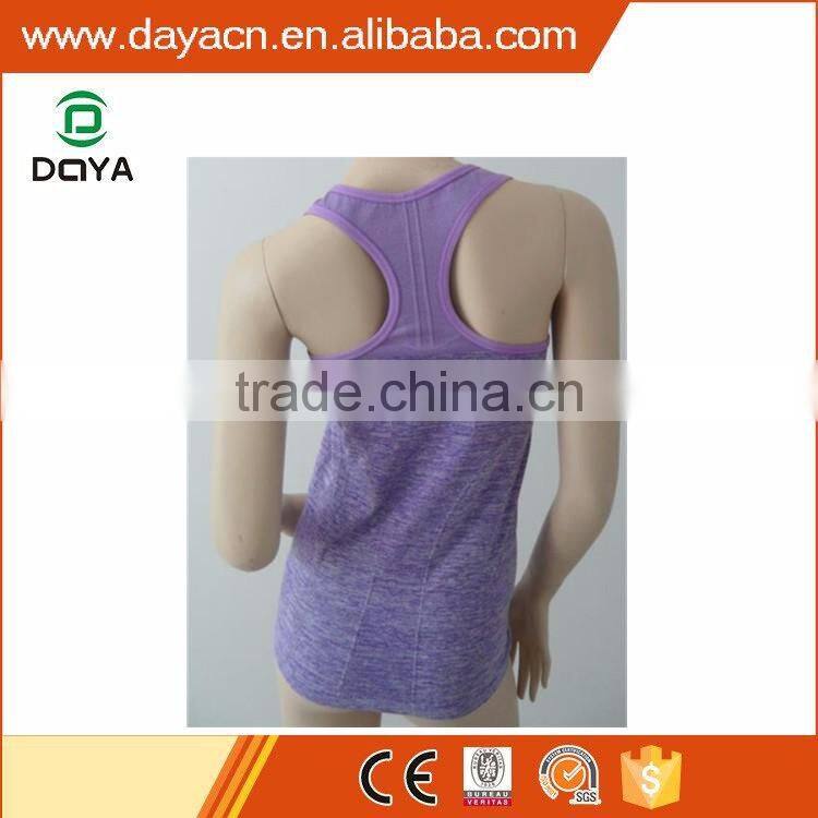 ladies seamless sports vest running vest breathable yoga tank top