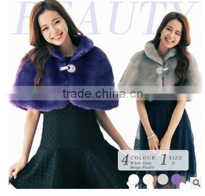 Imitation fox fur fur vest three stripe Europe and the United States fake fur vest burst models