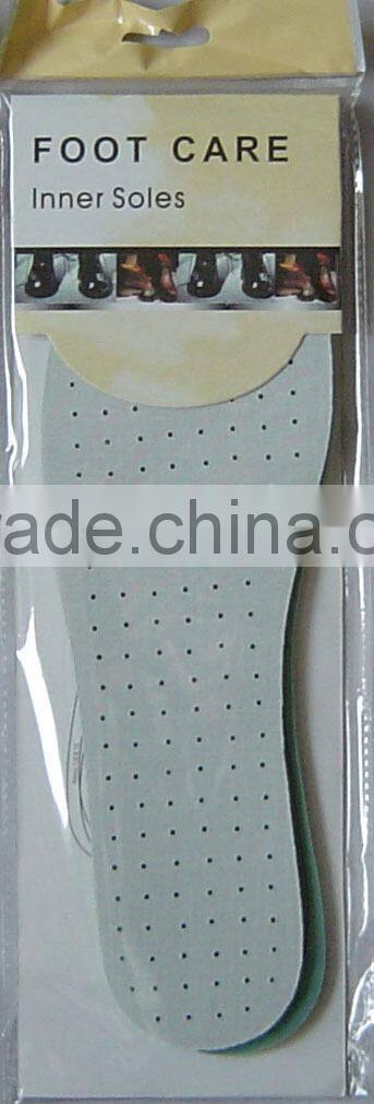 High quality puncture holes soft latex foam shoe insole for work shoes