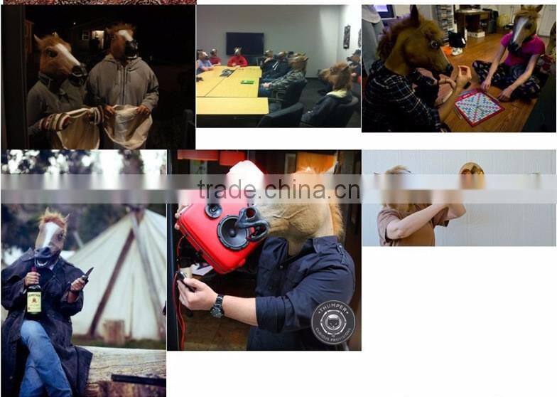 Top Hot Selling Fashion Full Face Carnival Mask Celebrations Party different Design Realisic horsehead Mask