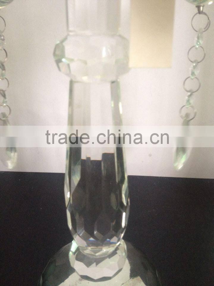 wholesale crystal candle holder for centerpieces wedding