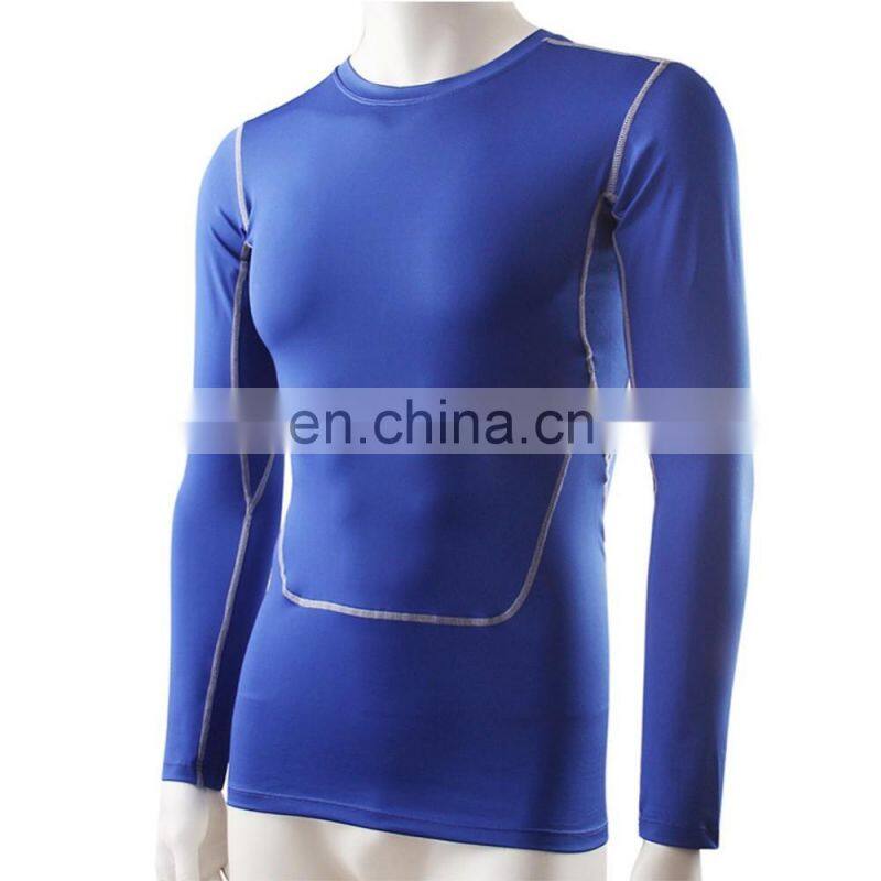 Quick dry and Breathable long sleeve compression top for men