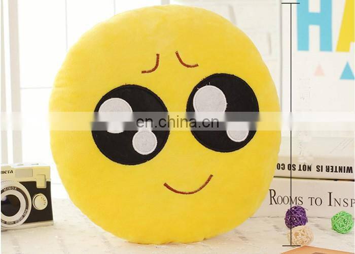 Stock Designs OEM&ODM Accepted Plush Emoji Pillows