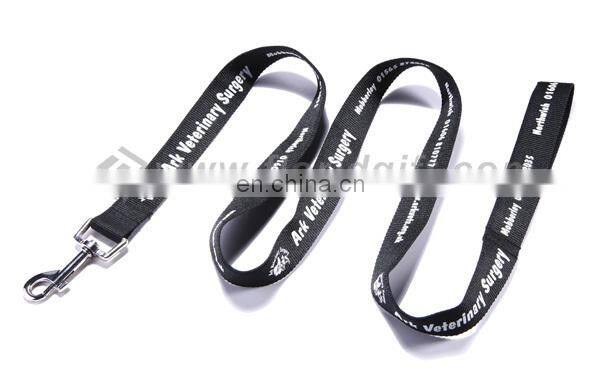 Polyester material cheap custom printing dog retractable leash
