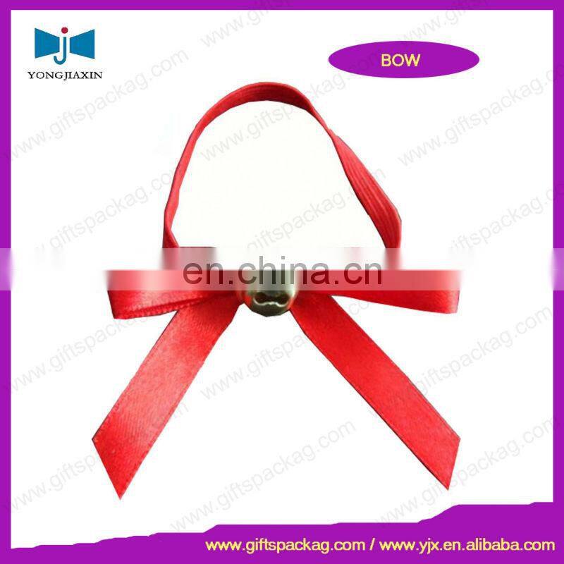 2016 Pre-tied Ribon Bow with Elastic Loop/Bottle Neck Decoration bow