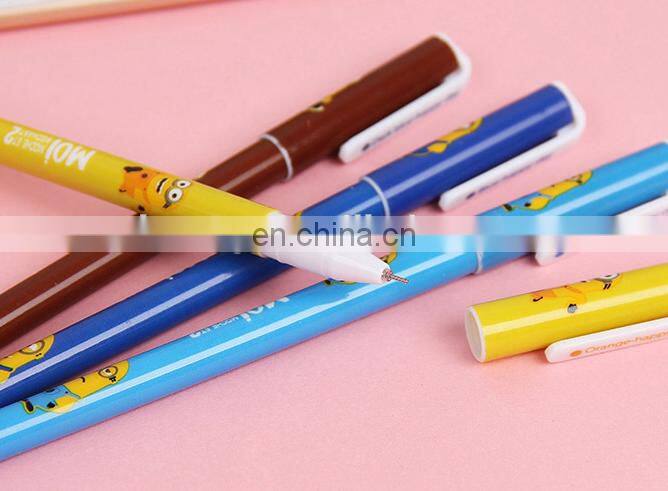 Fresh and lovely watercolor cartoon pen gel pen 10 Set