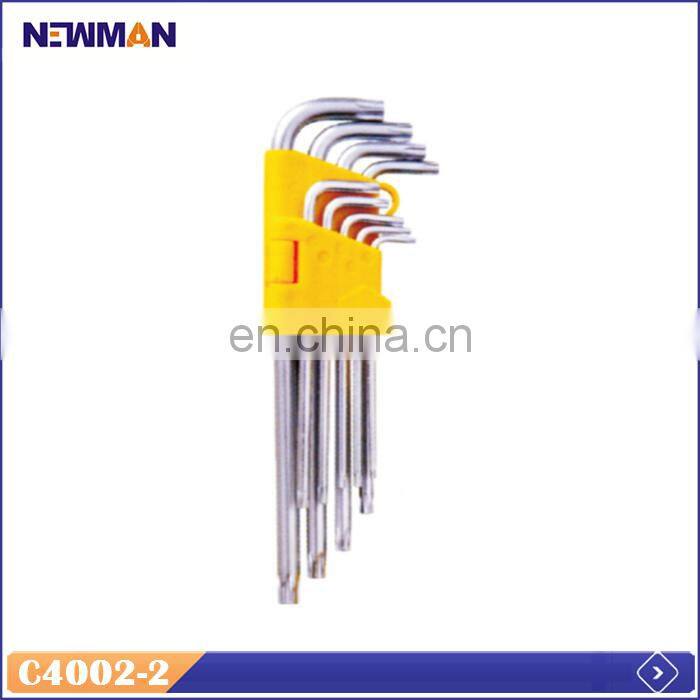 NEWMAN Torque Wrench For Heavy Duty Hex Bolt, 9pcs Torx Set