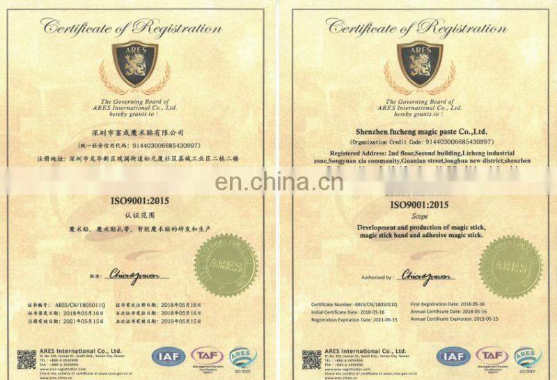 Custom elastic wrist bands nylon strapping tape hook and loop for sale