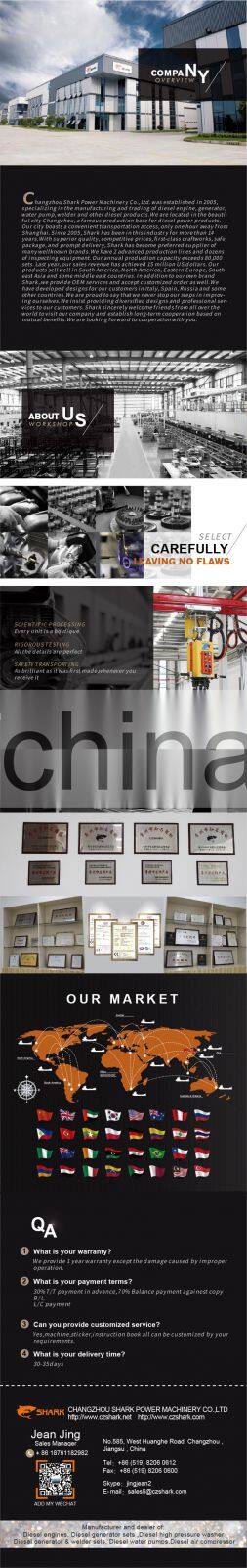 DG6500LDE single phase 5kw Silent marine portable diesel generator