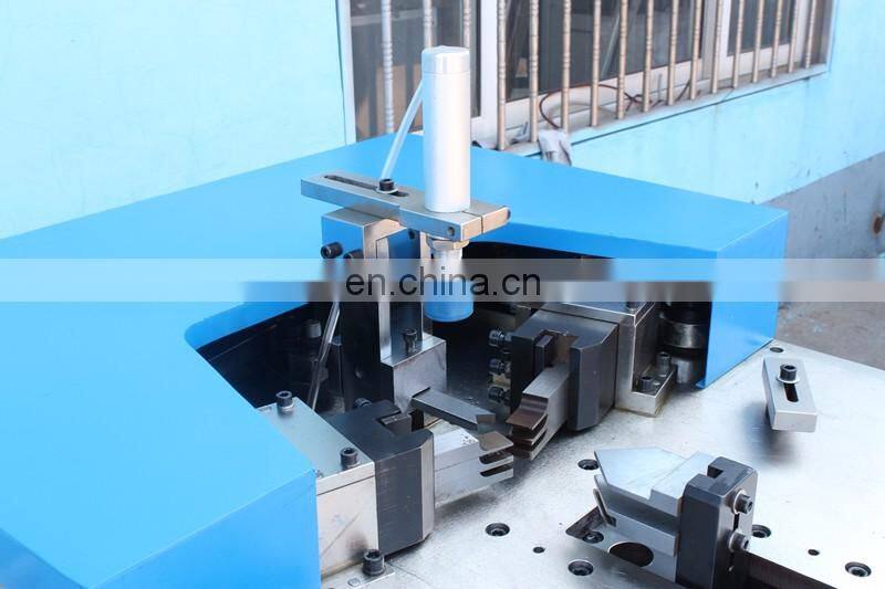 aluminium corner cleat LZJ-02 curtain making machinery machine hydraulic