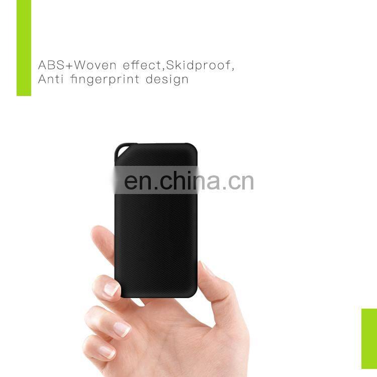 USB Charge Casing Custom Mobile Square Ultra-thin Aluminium Power Bank 2000mah