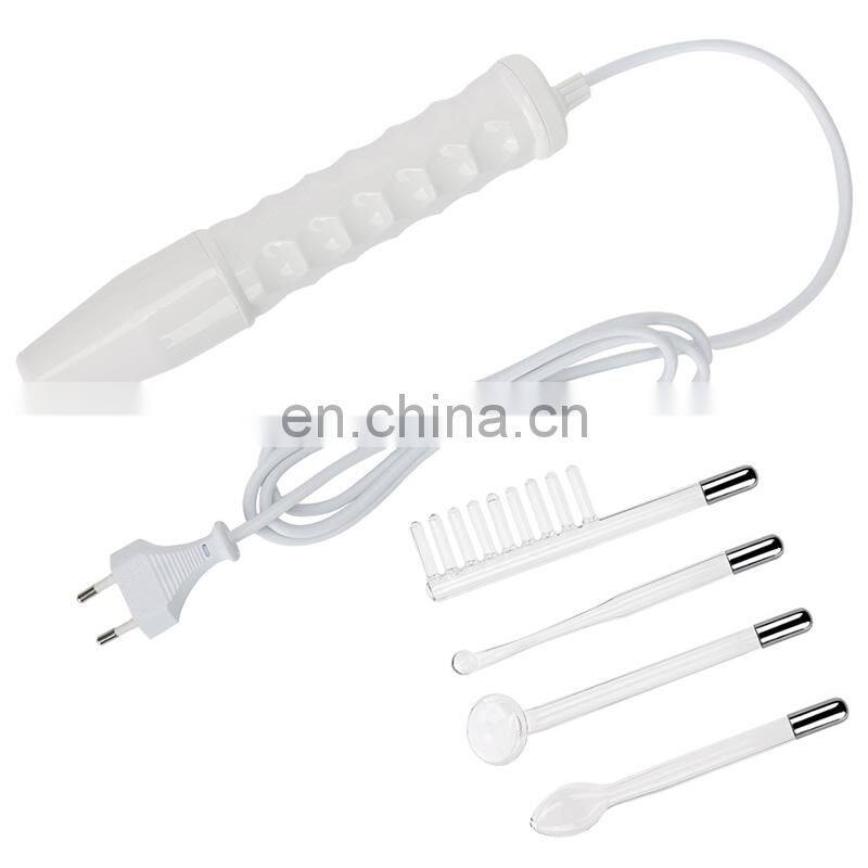 Skin Care Portable High Frequency Electrotherapy Spot Acne Remover Facial Kit Beauty Massager Device