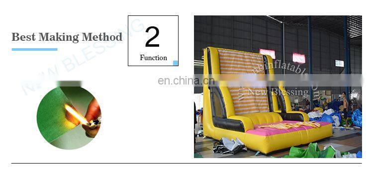 Newblessing Inflatable Hook and Loop Wall, Inflatable Sticky Wall Toys